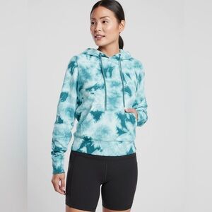Athleta Sundown Tie Dye Hoodie Sweatshirt
